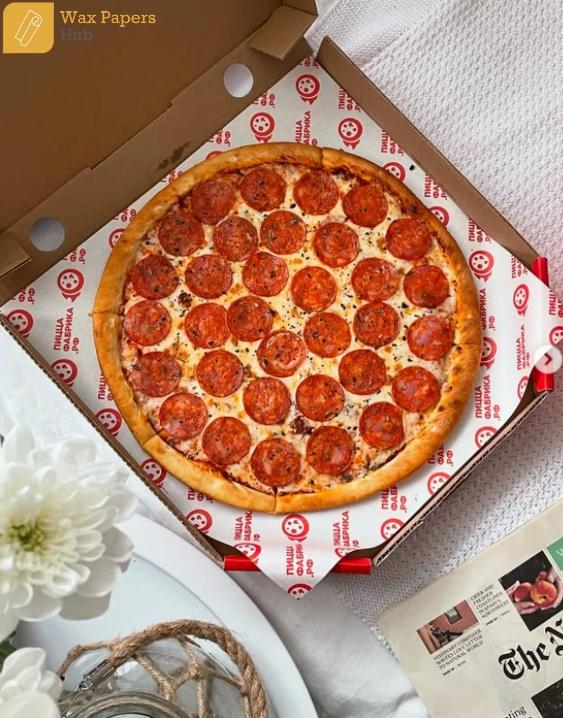 Printed Pizza Liner Paper