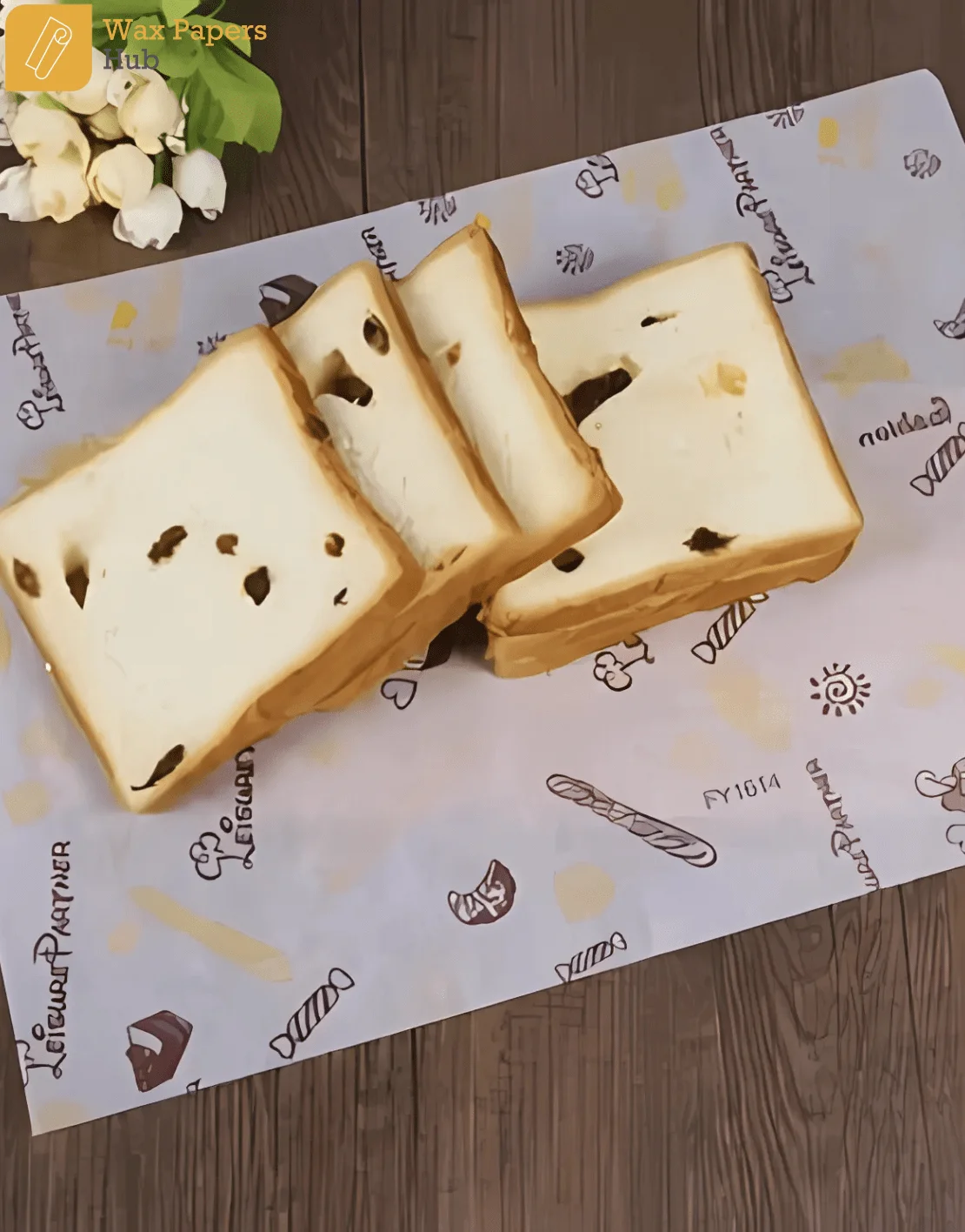 custom butter paper