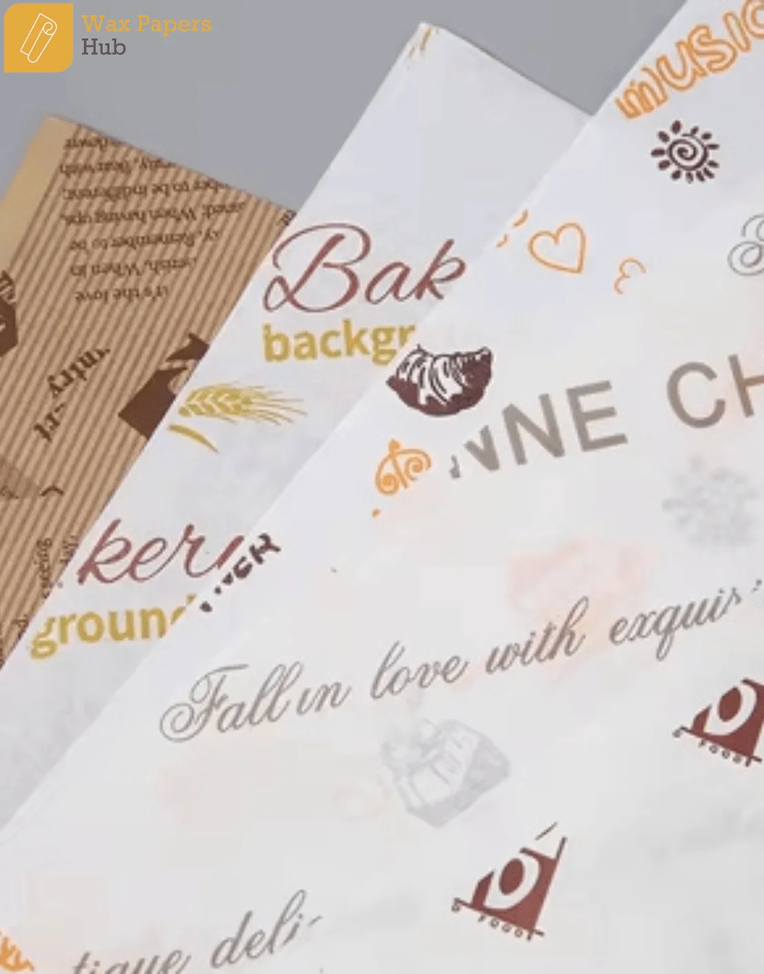customized butter paper